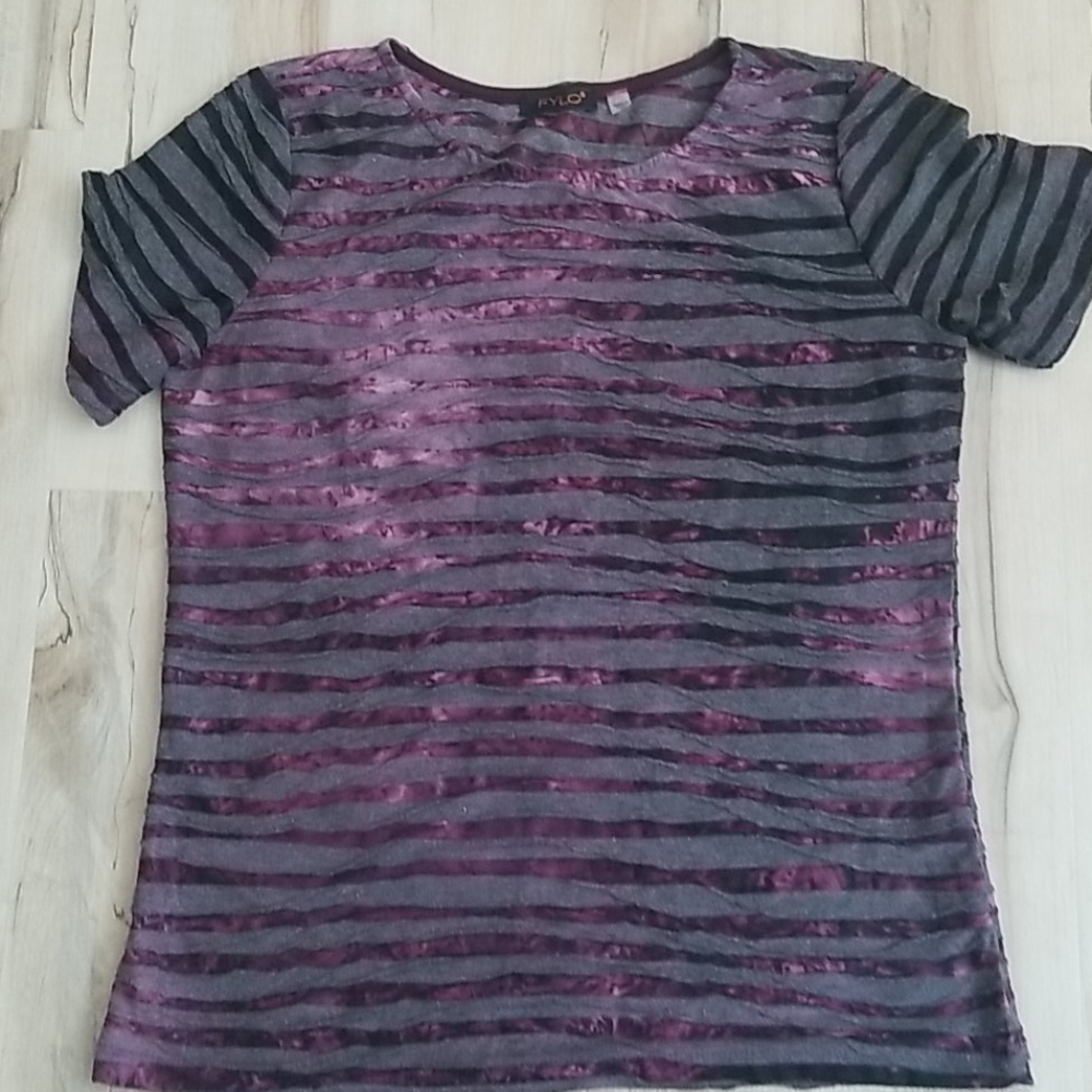 Misses purple tee